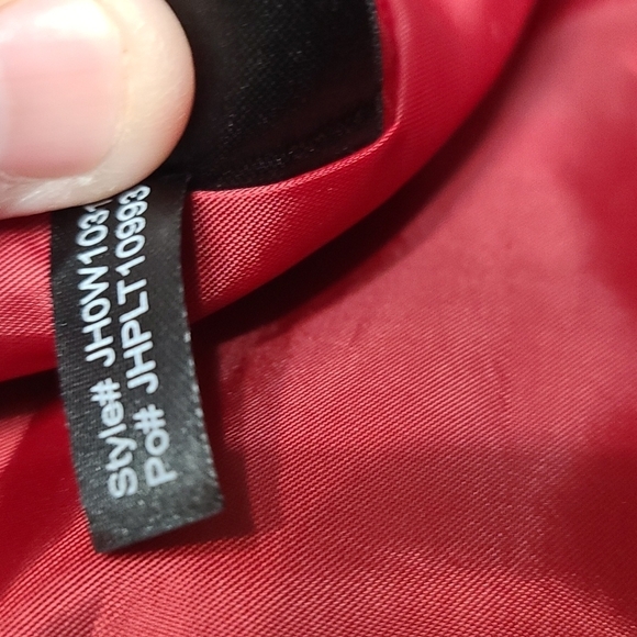 Jessica Howard Womens Special Occasion Dress Reddish Burgandy Ruffly Sz 22W EUC - Picture 10 of 11